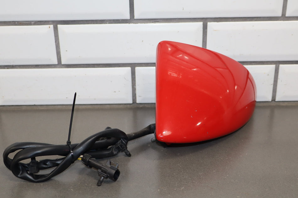 1988-1996 Chevrolet Corvette Left Door Mirror Bright Red 81 10273679