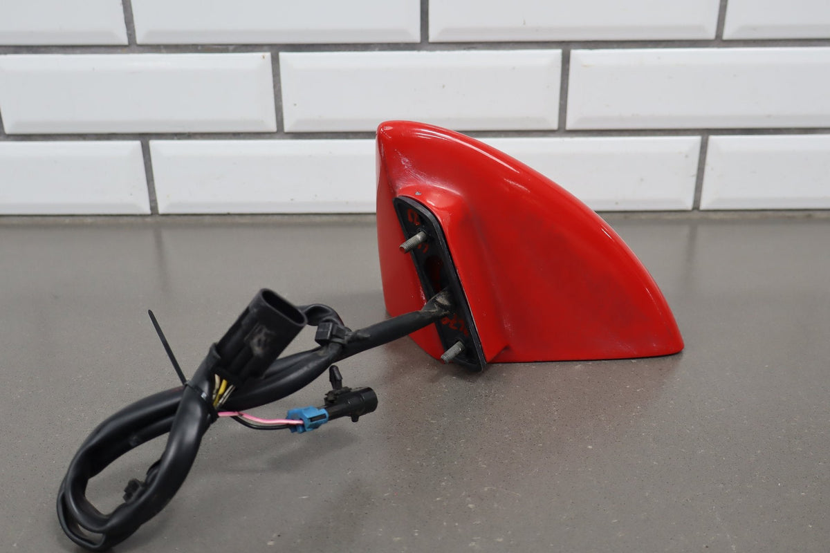 1988-1996 Chevrolet Corvette Left Door Mirror Bright Red 81 10273679