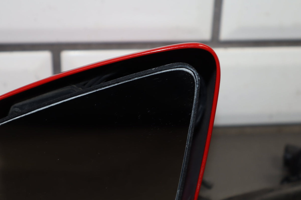 1988-1996 Chevrolet Corvette Left Door Mirror Bright Red 81 10273679