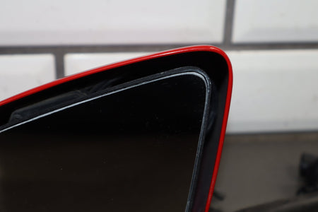 1988-1996 Chevrolet Corvette Left Door Mirror Bright Red 81 10273679