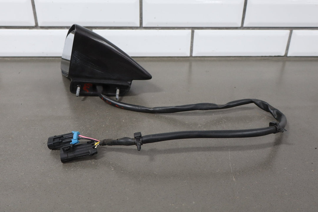 1988 - 1996 Chevrolet Corvette Left Door Mirror Charcoal Metallic 96 10273679