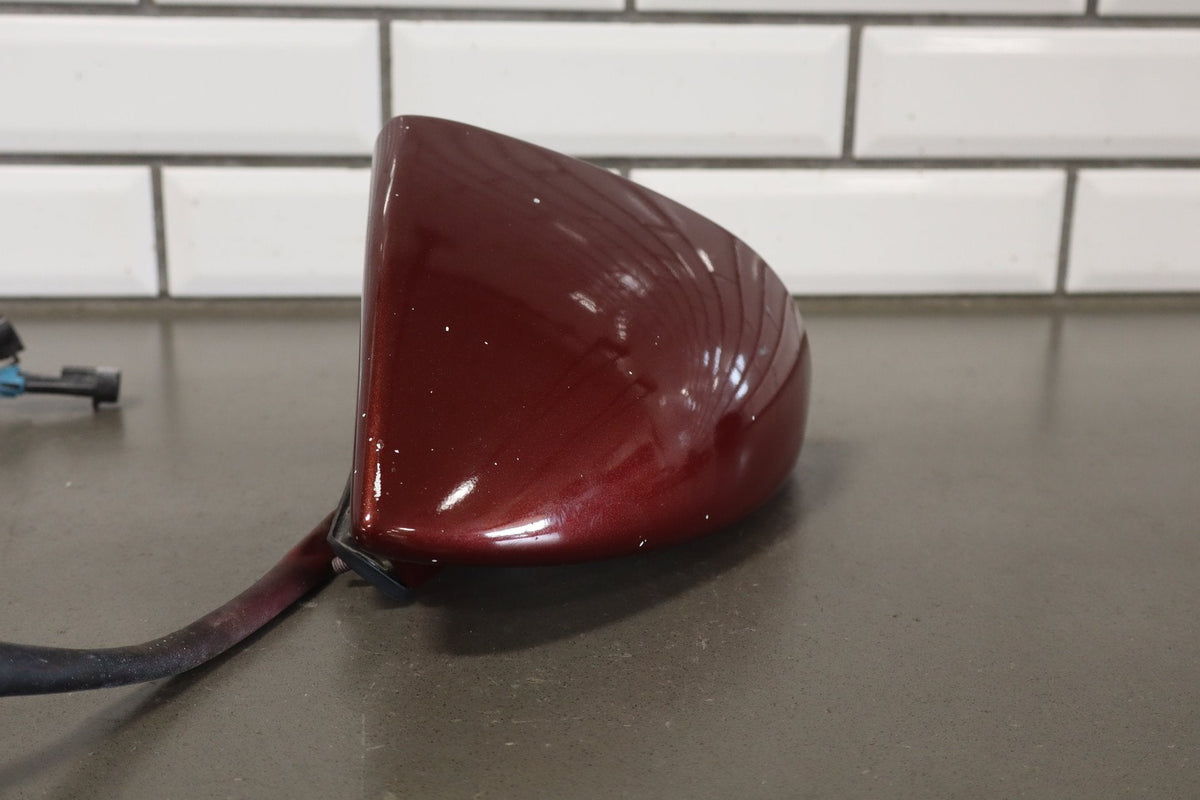 1988-1996 Chevrolet Corvette Left Door Mirror Dark Red 75 10273679