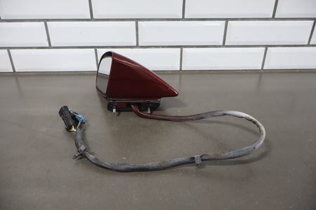 1988-1996 Chevrolet Corvette Left Door Mirror Dark Red 75 10273679