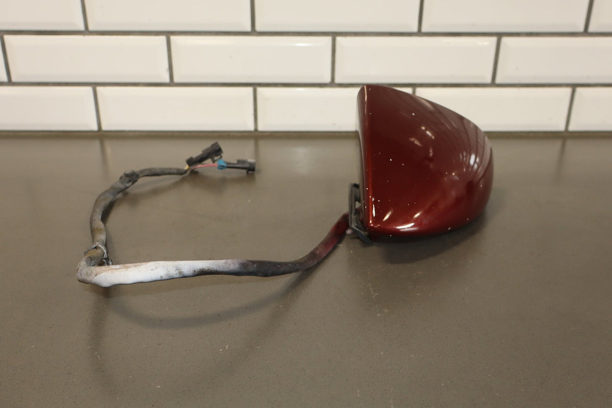1988-1996 Chevrolet Corvette Left Door Mirror Dark Red 75 10273679