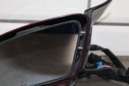 1988-1996 Chevrolet Corvette Left Door Mirror Ruby Red 68 10273679