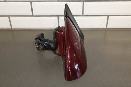 1988-1996 Chevrolet Corvette Left Door Mirror Ruby Red 68 10273679