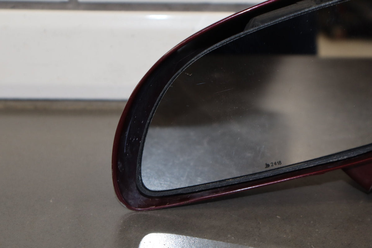 1988-1996 Chevrolet Corvette Left Door Mirror Ruby Red 68 10273679