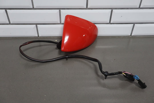 1988 - 1996 Chevrolet Corvette Left Power Door Mirror *Torch Red 70* 10273679