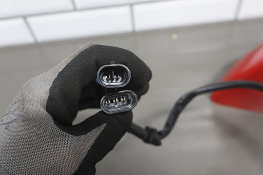 1988 - 1996 Chevrolet Corvette Left Power Door Mirror *Torch Red 70* 10273679