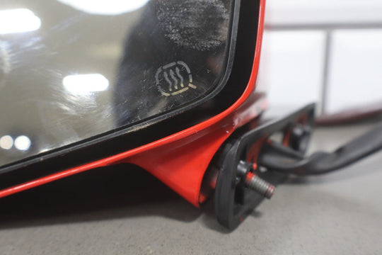 1988 - 1996 Chevrolet Corvette Left Power Door Mirror *Torch Red 70* 10273679