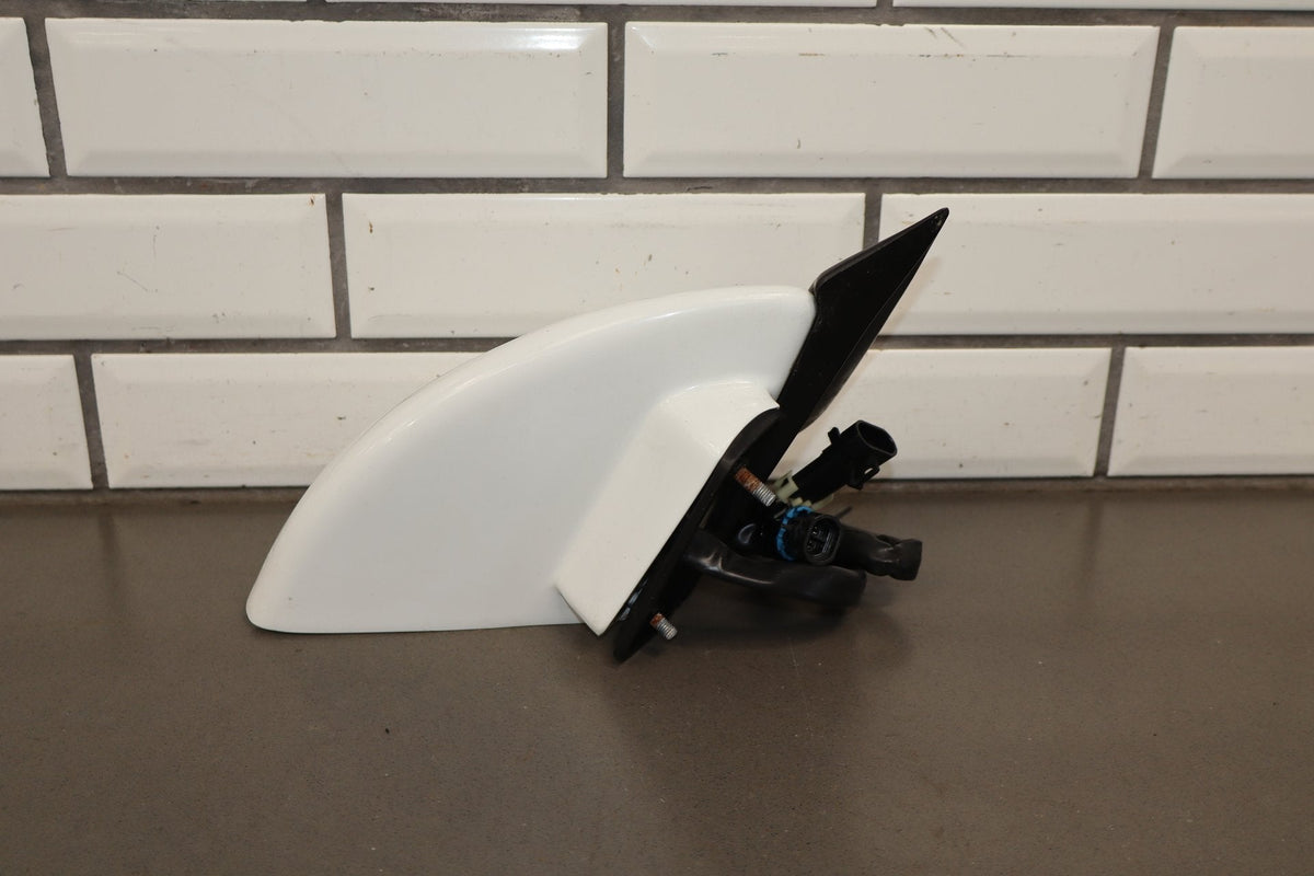 1988-1996 Chevrolet Corvette Right Door Mirror Artic White 10 10273680
