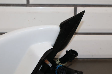 1988-1996 Chevrolet Corvette Right Door Mirror Artic White 10 10273680