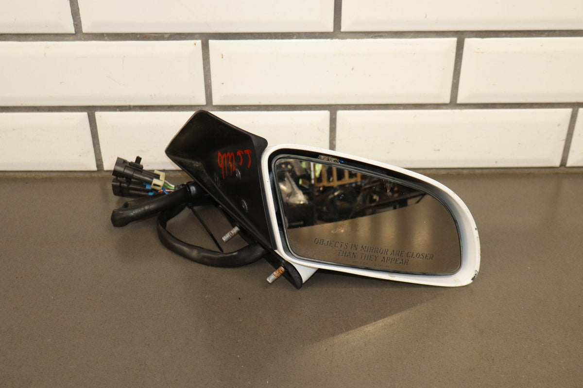 1988-1996 Chevrolet Corvette Right Door Mirror Artic White 10 10273680