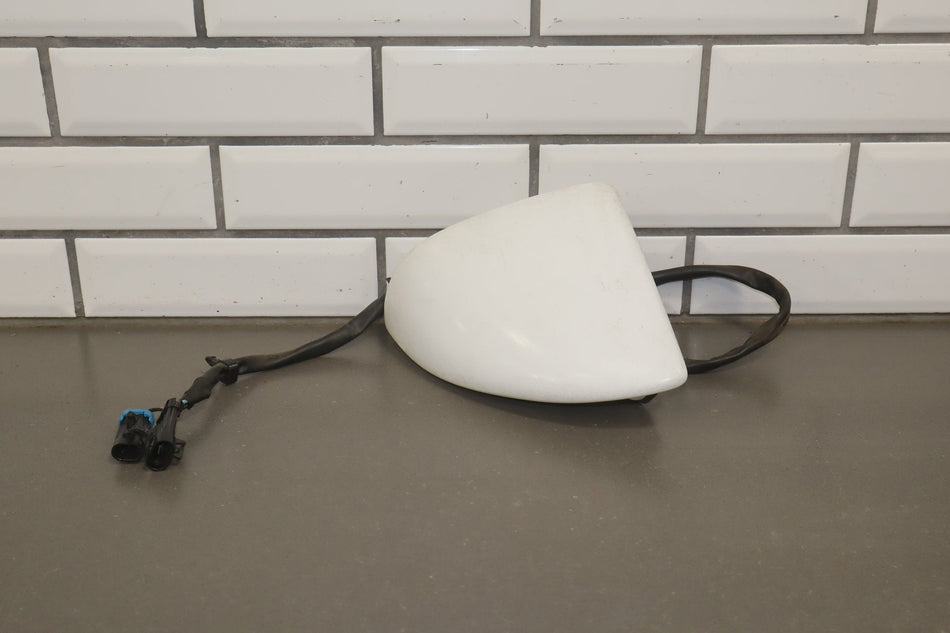 1988-1996 Chevrolet Corvette Right Door Mirror Artic White 10 10273680
