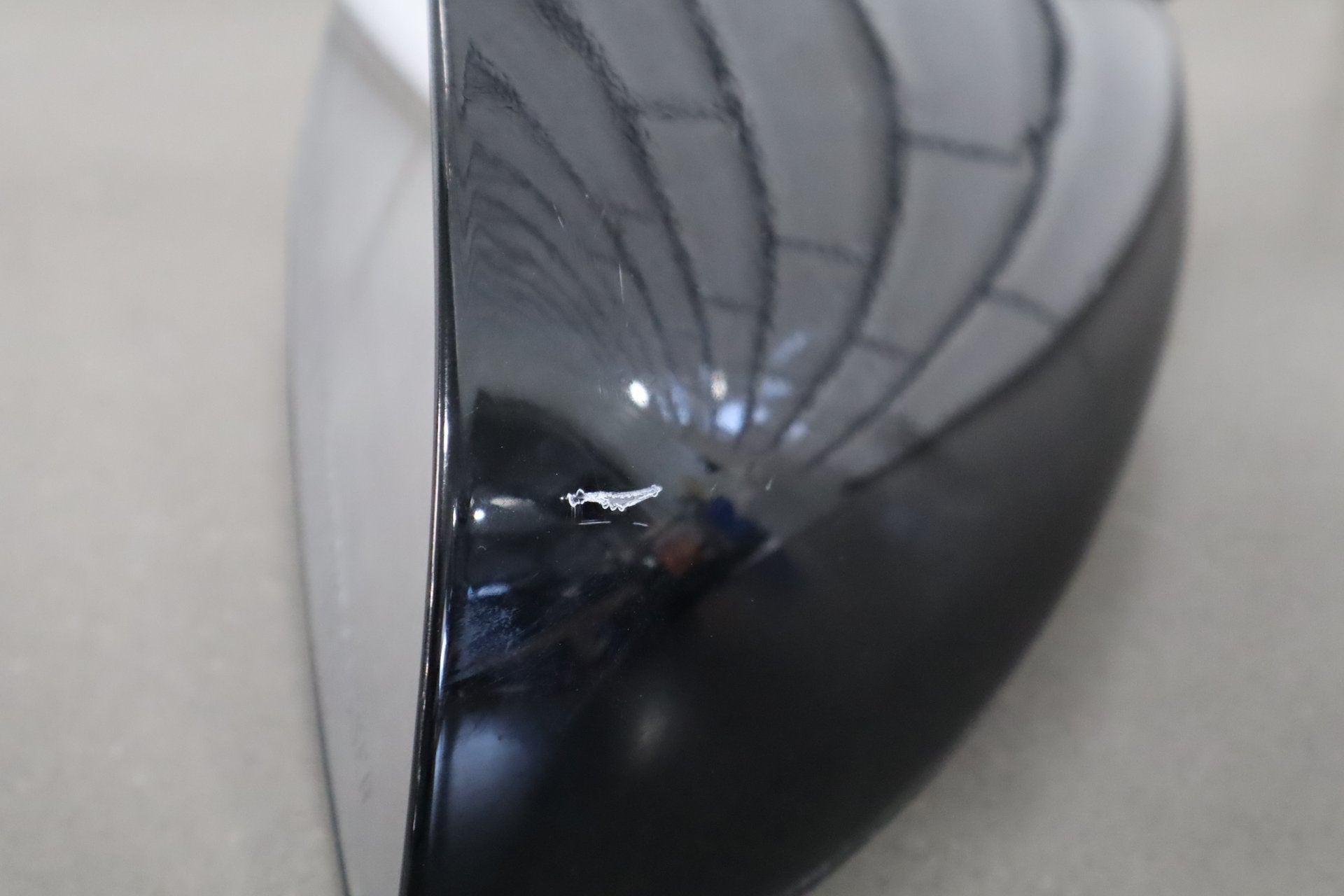 1988-1996 Chevrolet Corvette Right Door Mirror Black 41 10273680