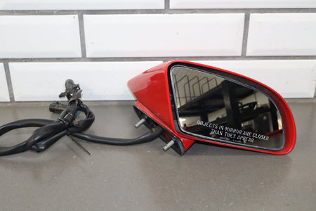 1988-1996 Chevrolet Corvette Right Door Mirror Bright Red 81 10273680
