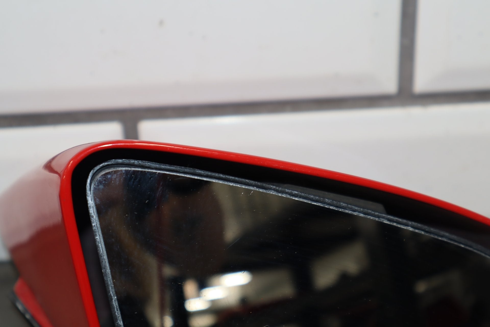 1988-1996 Chevrolet Corvette Right Door Mirror Bright Red 81 10273680