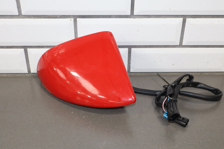 1988-1996 Chevrolet Corvette Right Door Mirror Bright Red 81 10273680