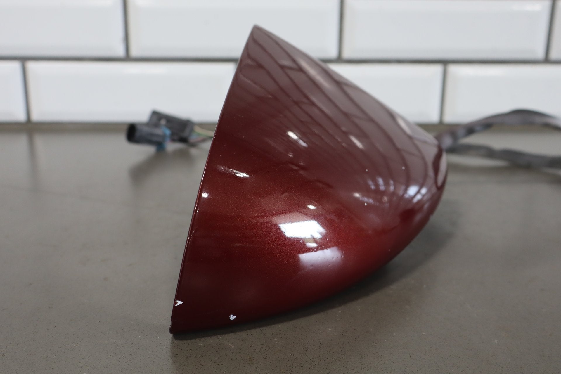 1988-1996 Chevrolet Corvette Right Door Mirror Dark Red 75 10273680