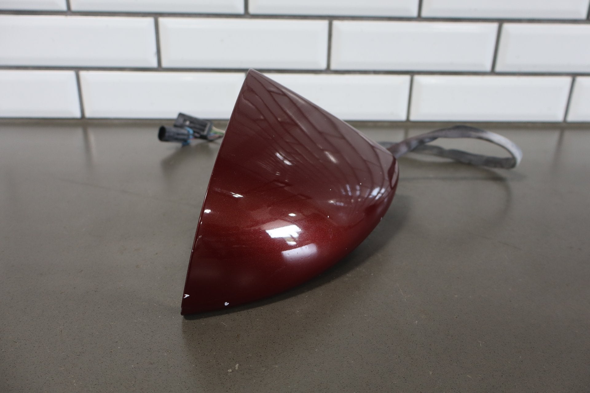 1988-1996 Chevrolet Corvette Right Door Mirror Dark Red 75 10273680