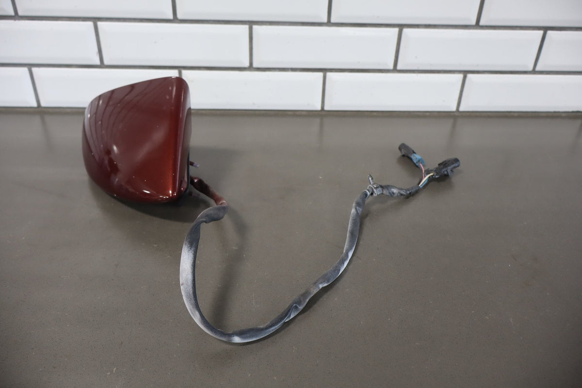 1988-1996 Chevrolet Corvette Right Door Mirror Dark Red 75 10273680