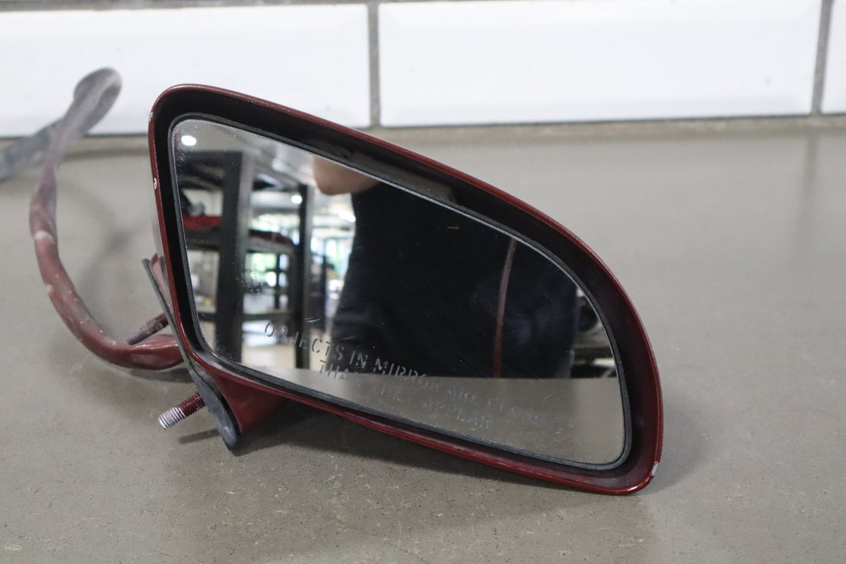 1988-1996 Chevrolet Corvette Right Door Mirror Dark Red 75 10273680