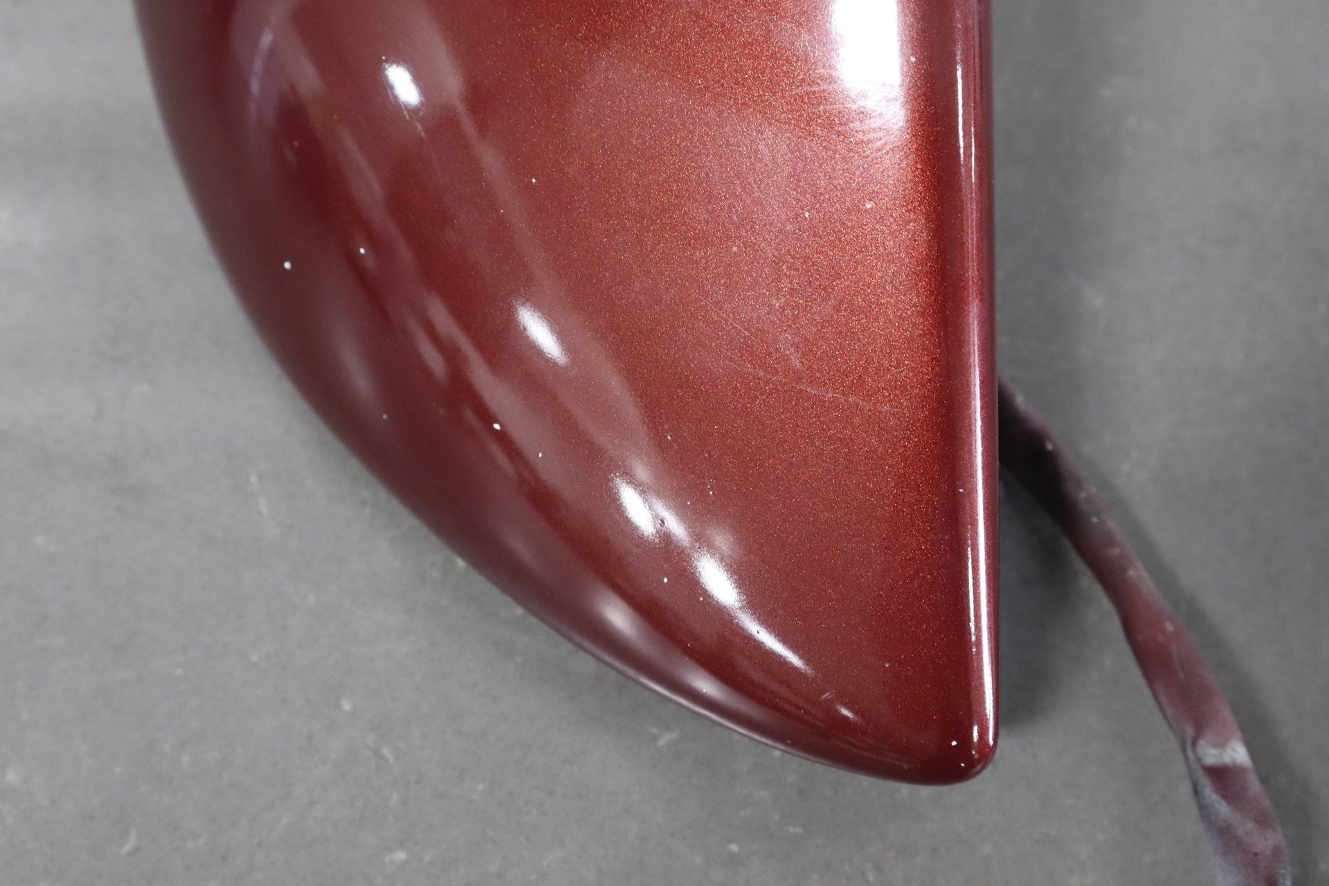 1988-1996 Chevrolet Corvette Right Door Mirror Dark Red 75 10273680