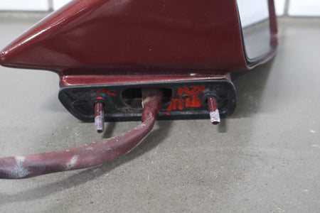 1988-1996 Chevrolet Corvette Right Door Mirror Dark Red 75 10273680