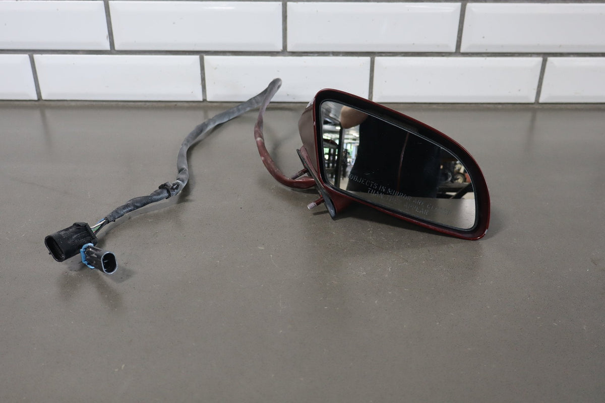 1988-1996 Chevrolet Corvette Right Door Mirror Dark Red 75 10273680
