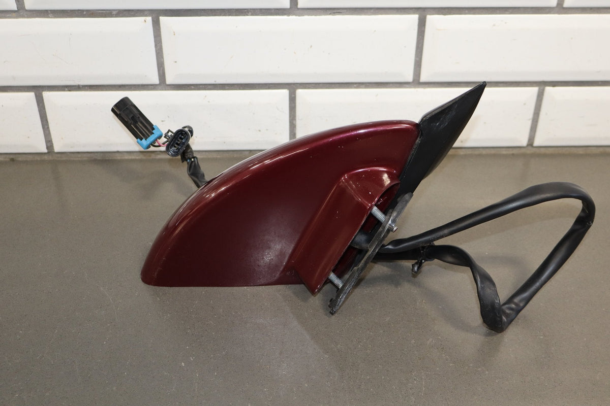 1988-1996 Chevrolet Corvette Right Door Mirror Ruby Red 68 10273680