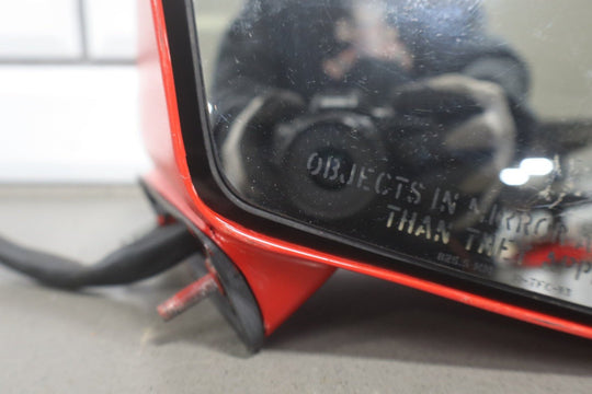 1988 - 1996 Chevrolet Corvette Right Power Door Mirror *Torch Red 70* 10273680