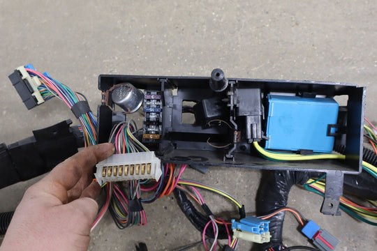 1988 C4 Corvette Cabin Fuse Box W/Dash Wiring Harness *See Notes*