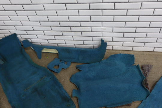 1988 C4 Corvette Interior Carpet Clean - Out *Med Blue 212*