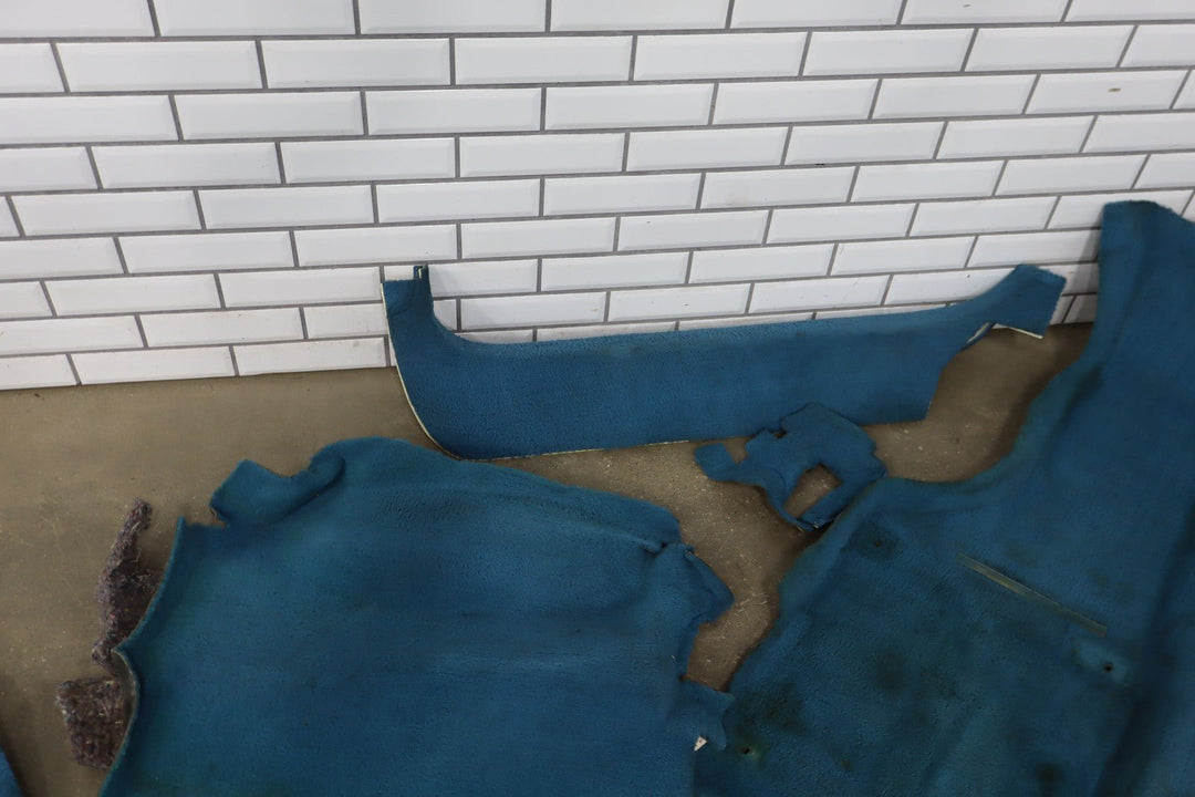 1988 C4 Corvette Interior Carpet Clean - Out *Med Blue 212*