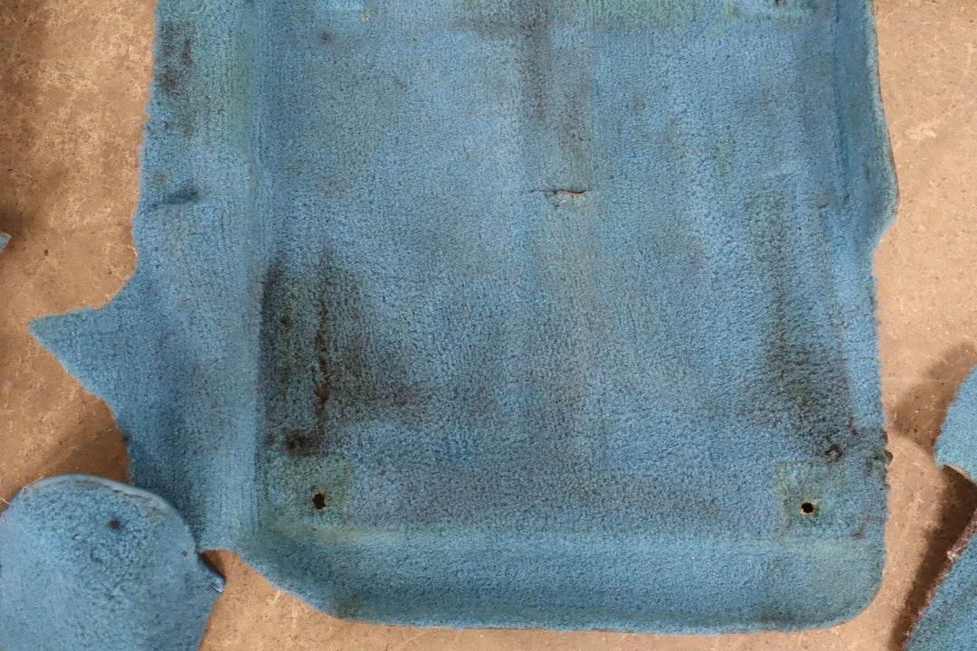 1988 C4 Corvette Interior Carpet Clean - Out *Med Blue 212*