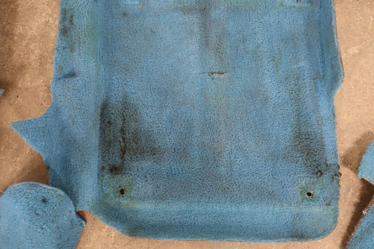 1988 C4 Corvette Interior Carpet Clean - Out *Med Blue 212*