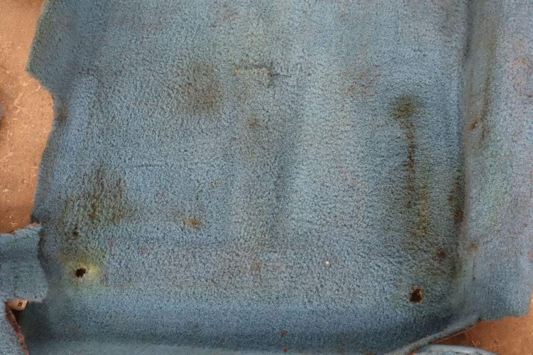 1988 C4 Corvette Interior Carpet Clean - Out *Med Blue 212*
