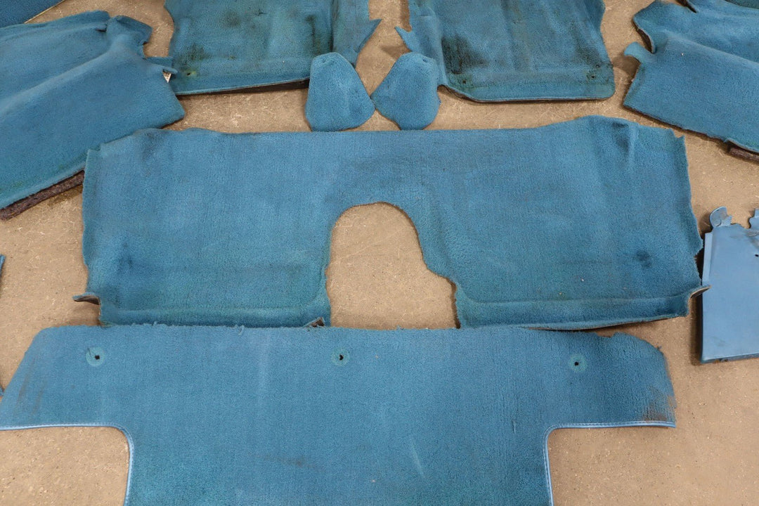 1988 C4 Corvette Interior Carpet Clean - Out *Med Blue 212*