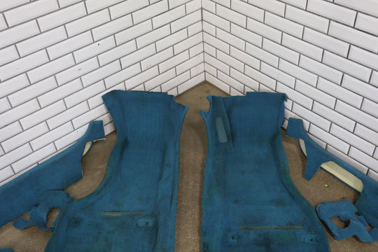 1988 C4 Corvette Interior Carpet Clean - Out *Med Blue 212*