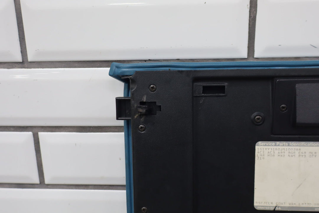1988 C4 Corvette Interior Center Console Lid W/Hinge *Sun Fade*
