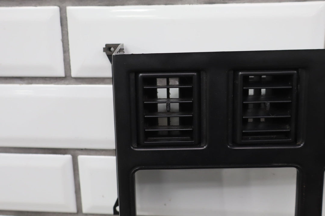 1988 C4 Corvette Interior Radio Trim Bezel W/Vents *Cracked Tab*