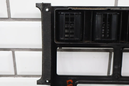 1988 C4 Corvette Interior Radio Trim Bezel W/Vents *Cracked Tab*