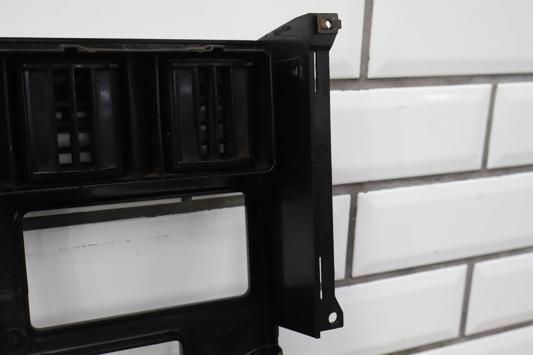 1988 C4 Corvette Interior Radio Trim Bezel W/Vents *Cracked Tab*