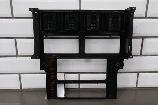 1988 C4 Corvette Interior Radio Trim Bezel W/Vents *Cracked Tab*