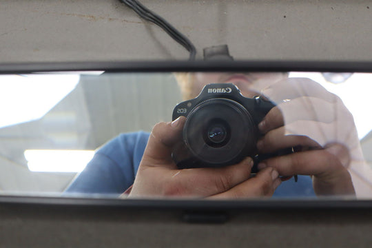 1988 C4 Corvette Manual Dimming Rear View Mirror OEM