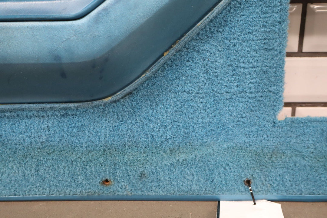 1988 C4 Corvette Pair (2) Med Blue (212) Door Panels W/Handles