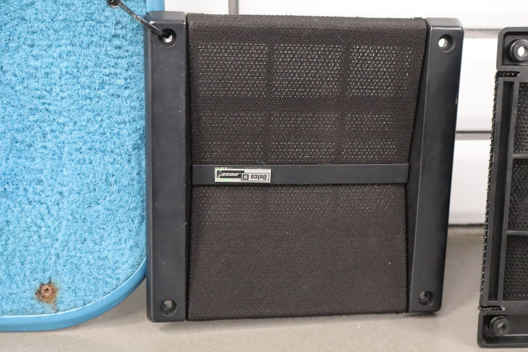 1988 C4 Corvette Pair (2) Med Blue (212) Door Panels W/Handles