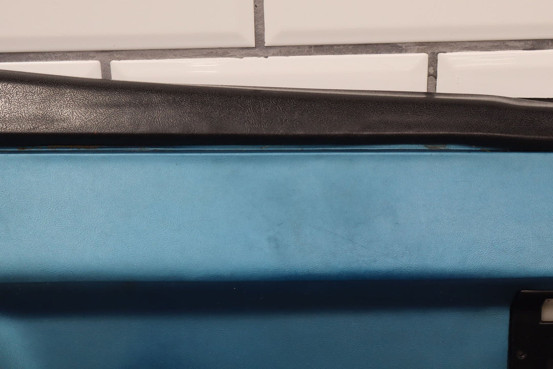 1988 C4 Corvette Pair (2) Med Blue (212) Door Panels W/Handles