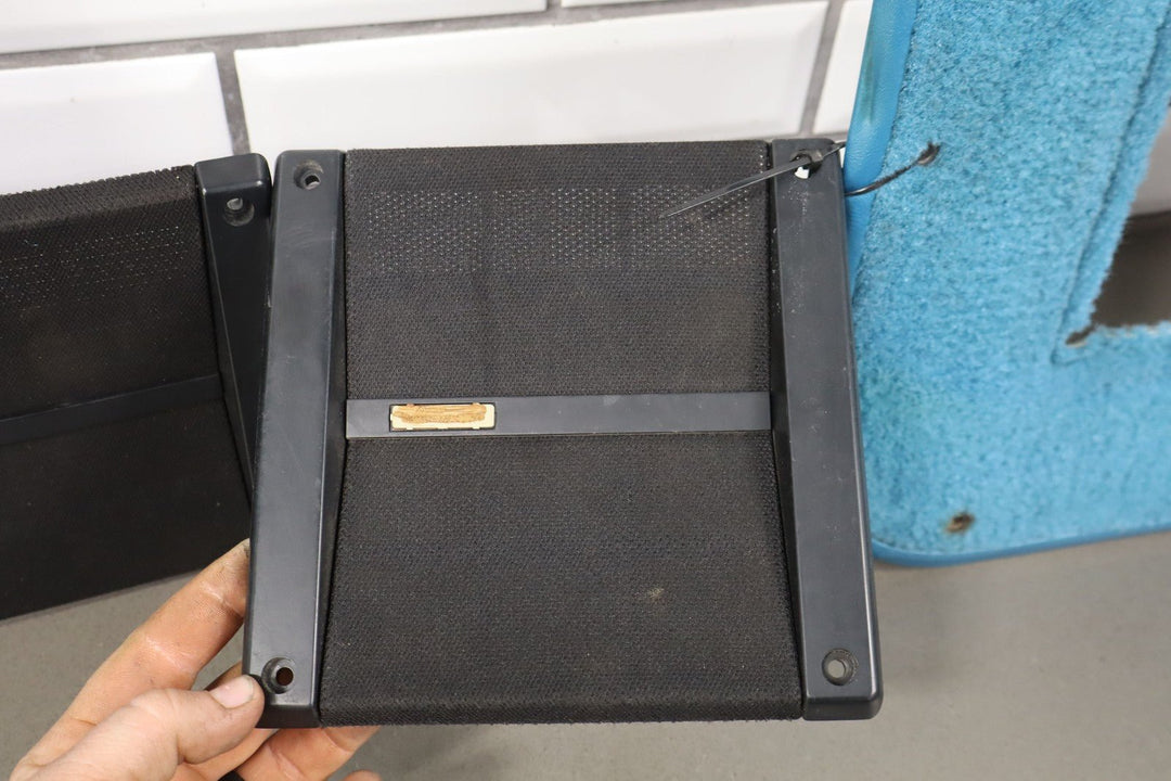 1988 C4 Corvette Pair (2) Med Blue (212) Door Panels W/Handles