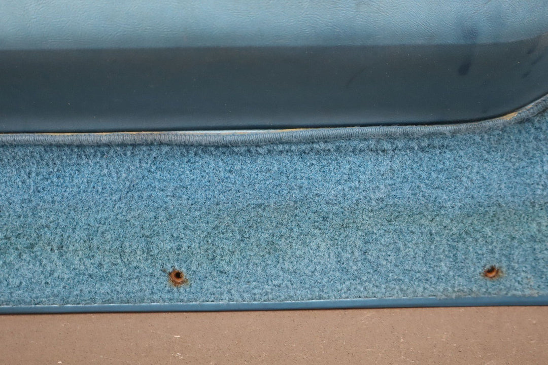 1988 C4 Corvette Pair (2) Med Blue (212) Door Panels W/Handles